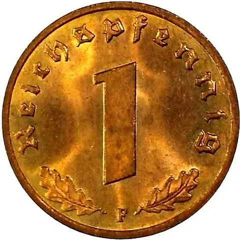 1 рейхспфенниг 1938 [Германия / Третий рейх] — 1