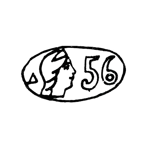 Проба "56" Женщина в кокошнике