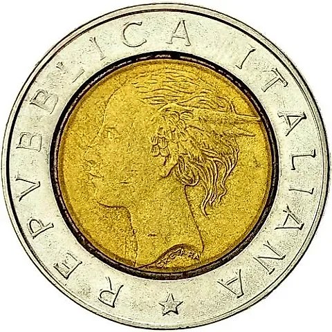 500 Lire 1992 [Italy] — 1
