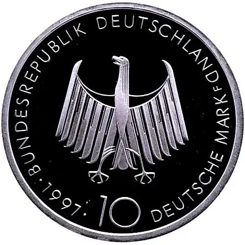 10 Marks 1997, F, Diesel Engine [Germany] — 1