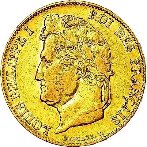 20 Francs 1832-1848 [France] — 1