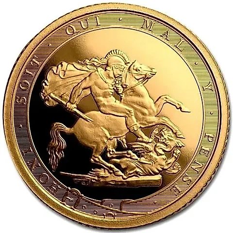 1/2 Sovereign 2017, Modern Sovereign [United Kingdom] Proof — 1