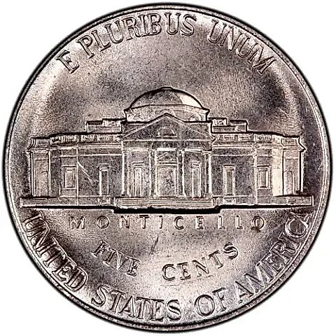 5 Cents 1992, D, Thomas Jefferson [USA] — 1