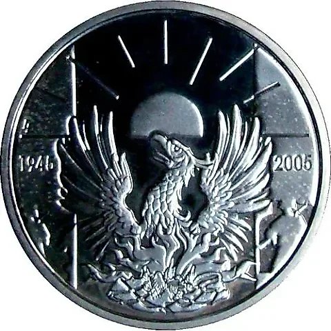 10 Euro 2005, 60 Years of Peace [Belgium] Proof — 2