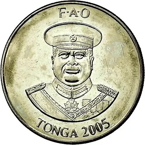 10 сенити 2005 [Тонга] — 1