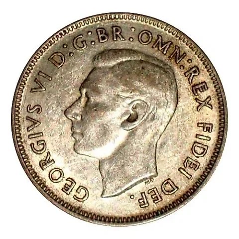 2 Shillings 1951, 50th Anniversary of Federation [Australia] — 1