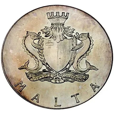 4 лиры 1974, Ворота Коттонеры [Мальта] — 1