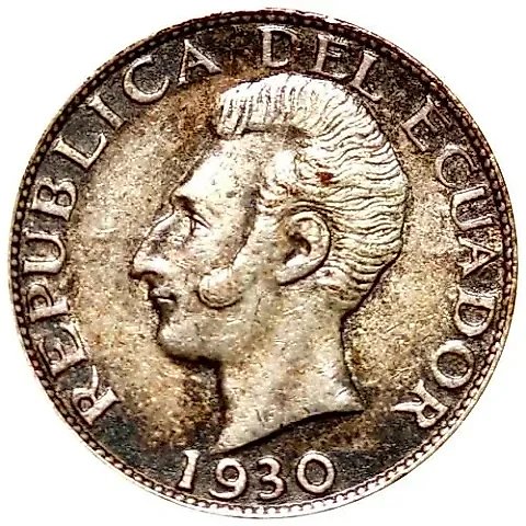 50 Centavos 1930 [Ecuador] — 1