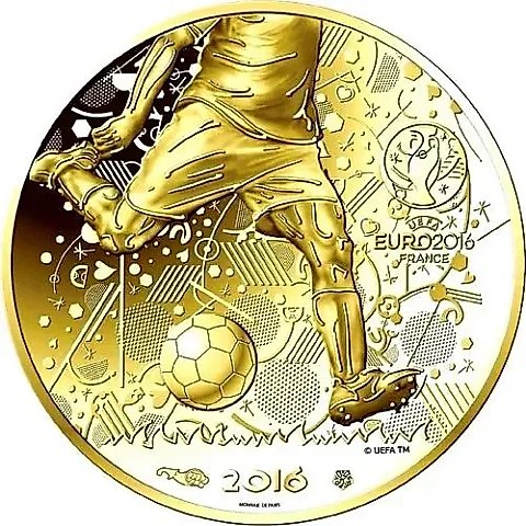 100 Euro 2016, UEFA European Football Championship [France] — 1