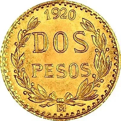 2 Pesos 1920 [Mexico] — 1