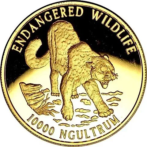10000 Ngultrums 1996 [Bhutan] Proof — 1