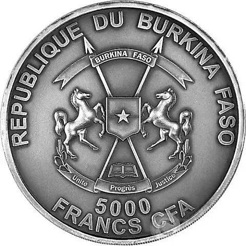50000 Francs 2013, Smilodon Family [Burkina Faso] — 1