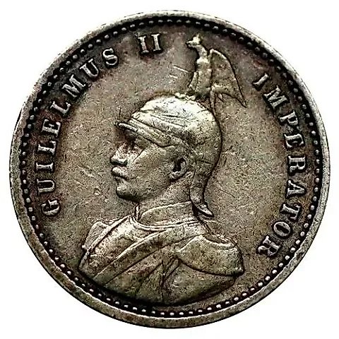 1/4 Rupee 1909 [German East Africa] — 1