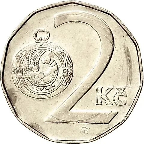 2 кроны 1995 [Чехия] — 1
