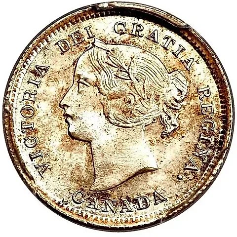 5 Cents 1892 [Canada] — 1