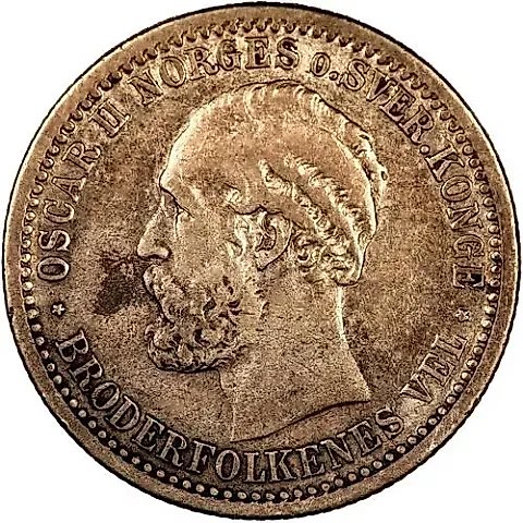 50 эре 1888 [Норвегия] — 1