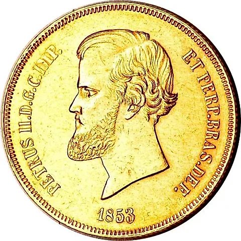 20000 Reis 1853-1889 [Brazil] — 1
