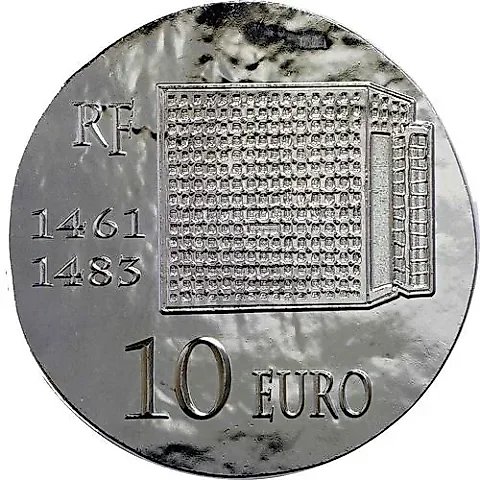 10 евро 2013, Людовик XI [Франция] Proof — 1