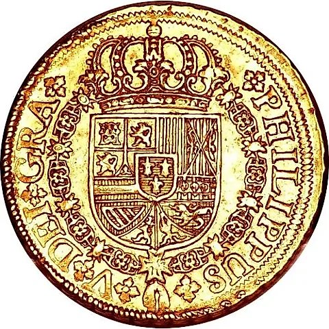 8 Escudos 1719-1729 [Spain] — 1