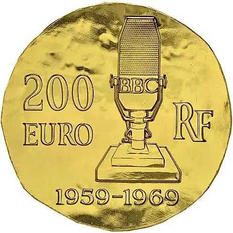 200 евро 2015, де Голль [Франция] Proof — 1