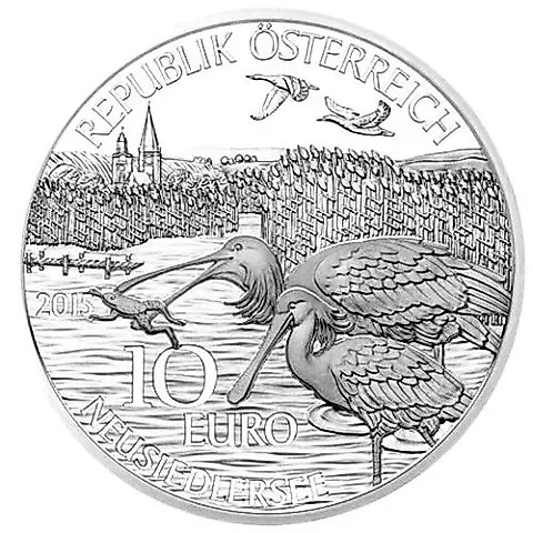 10 Euro 2015, Burgenland, Silver [Austria] — 1