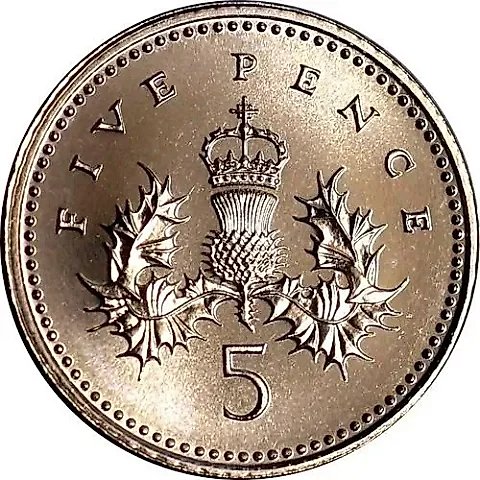 5 пенсов 1997 [Великобритания] — 1