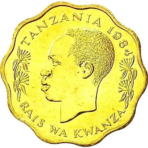 10 Cents 1984, Zebra [Tanzania] — 2
