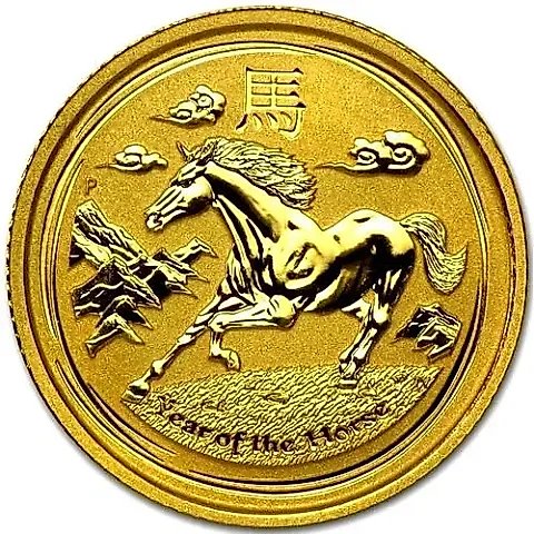 15 Dollars 2014, P, Year of the Horse [Australia] — 1
