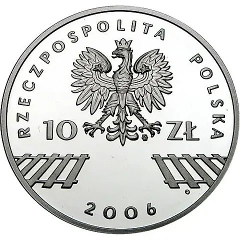 10 злотых 2006, 30 лет протестам [Польша] Proof — 1