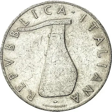 5 Lire 1954 [Italy] — 1