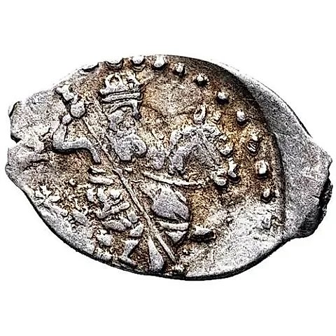 копейка Бориса Федоровича Годунова 1598-1605, о/М [Москва] — 1