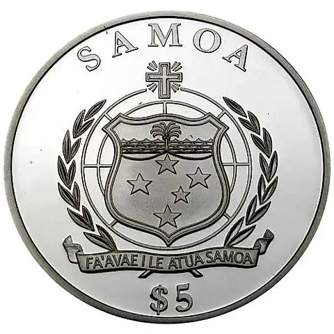 5 тала 2010, 175 лет железным дорогам Германии [Самоа] Proof — 1