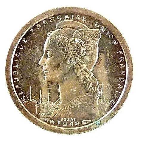 1 Franc 1948 [French Equatorial Africa] — 1