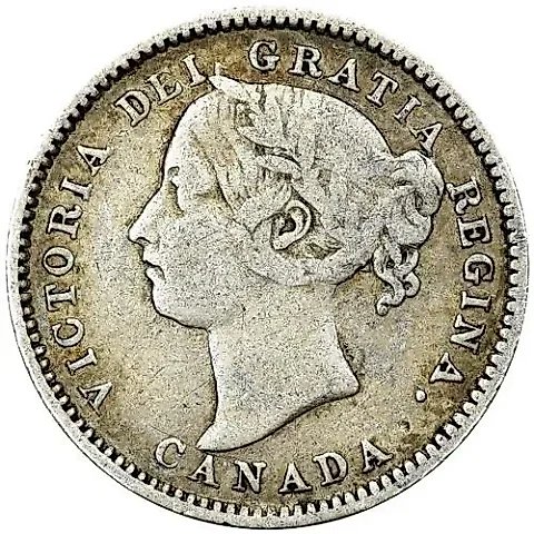10 Cents 1887 [Canada] — 1