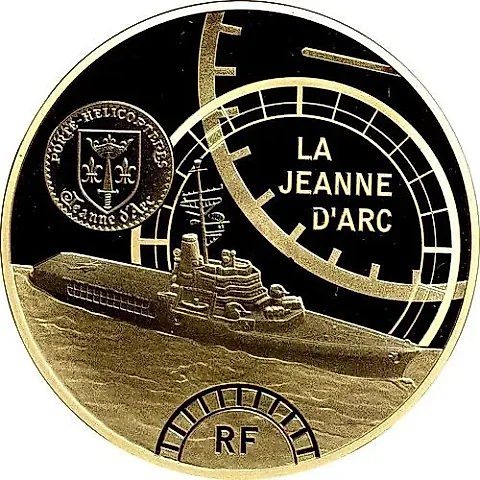 50 Euro 2012, Jeanne d'Arc France [France] Proof — 1