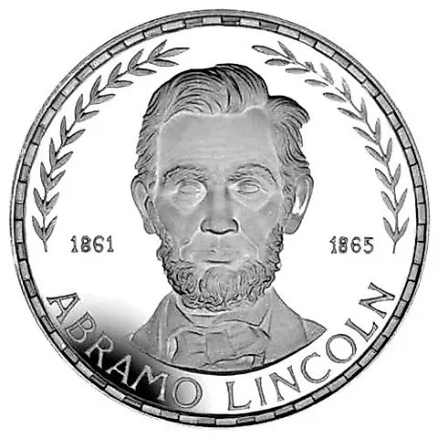 75 Pesetas 1970, Abraham Lincoln [Equatorial Guinea] — 1