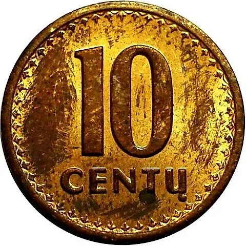 10 центов 1991 [Литва] — 1