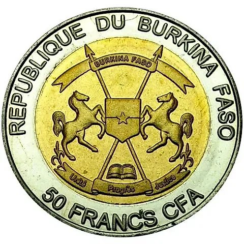 50 Francs 2017, 105th Anniversary of the Sinking of the Titanic [Burkina Faso] — 1