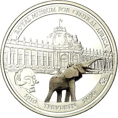 10 Euro 2010, Museum of Africa [Belgium] Proof — 2