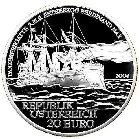 20 Euro 2004, Ferdinand Max [Austria] Proof — 1