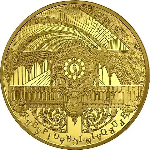 200 евро 2016, берега Сены [Франция] Proof — 2