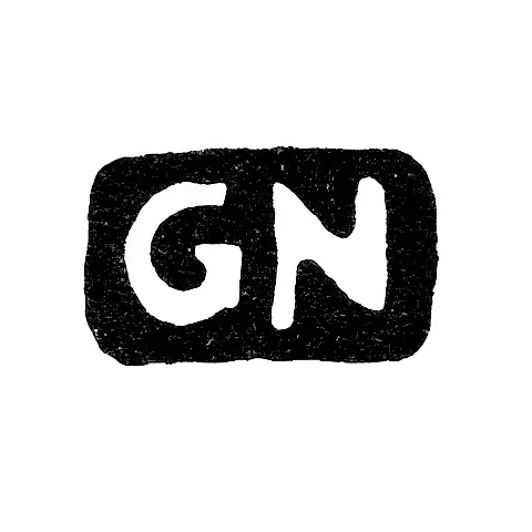 Клеймо мастера Нейман Карл Густав - Ленинград - инициалы "GN"