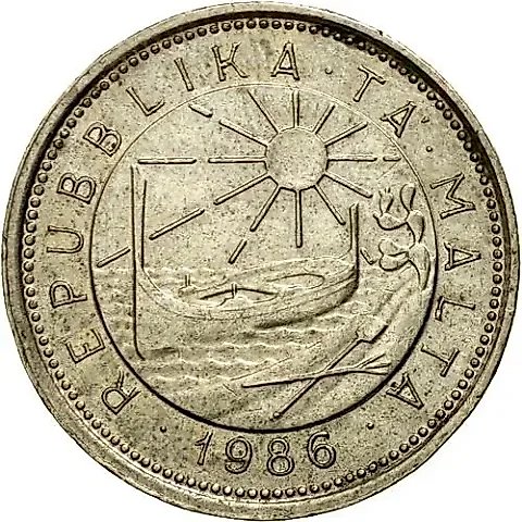 10 Cents 1986 [Malta] — 1