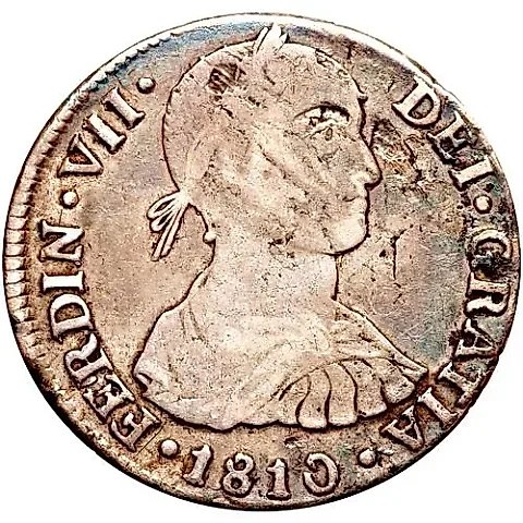 2 реала 1808-1811 [Перу] — 1