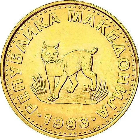 5 Denars 1993 [Macedonia] — 1