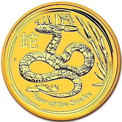 50 Dollars 2013, P, Year of the Snake [Australia] — 1
