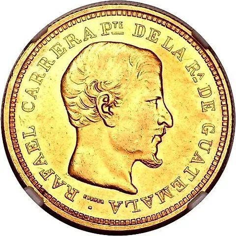 8 Pesos 1864 [Guatemala] — 1