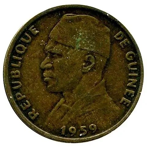 10 франков 1959 [Гвинея] — 1