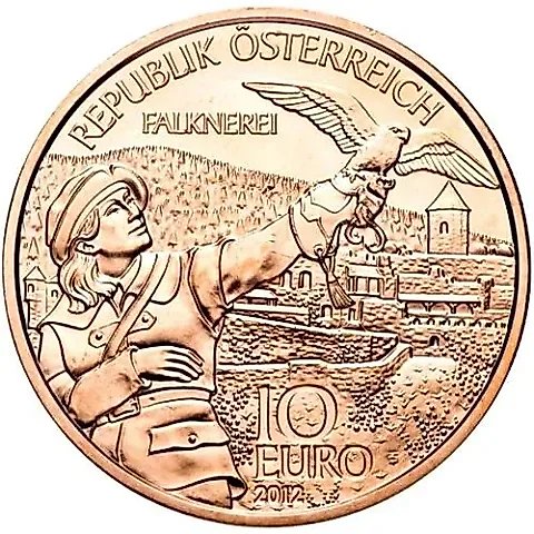 10 Euro 2012, Carinthia, Copper [Austria] — 1