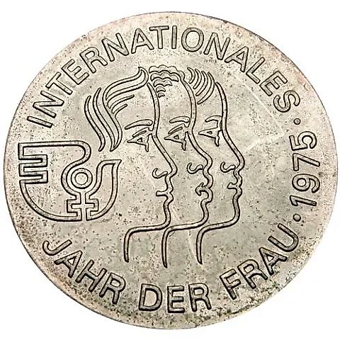 5 Mark 1975, Year of Women [Germany / GDR] — 2